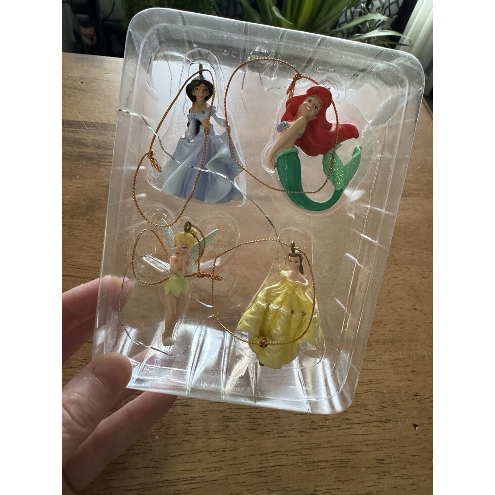 Vintage Disney Princess Christmas Disney’s  Ornaments Storybook minis